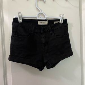 black pacsun shorts size 24